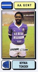 Figurina Kiyika Tokodi - Football Belgium 1982-1983 - Panini