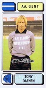 Sticker Tony Daenen - Football Belgium 1982-1983 n. 130 - Panini