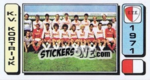 Sticker Equipe/Elftal - Football Belgium 1982-1983 n. 132 - Panini