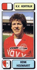 Cromo Henk Houwaart - Football Belgium 1982-1983 - Panini