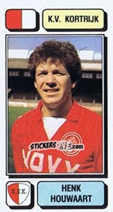 Sticker Henk Houwaart - Football Belgium 1982-1983 n. 133 - Panini