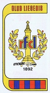 Sticker Armoiries Embleem - Football Belgium 1982-1983 n. 149 - Panini