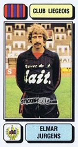 Figurina Elmar Jurgens - Football Belgium 1982-1983 n. 165 - Panini