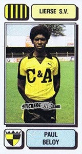 Sticker Paul Beloy - Football Belgium 1982-1983 n. 171 - Panini