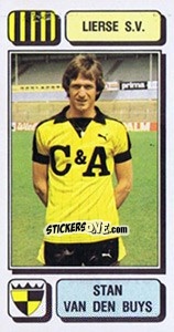 Sticker Stan van den Buys - Football Belgium 1982-1983 - Panini