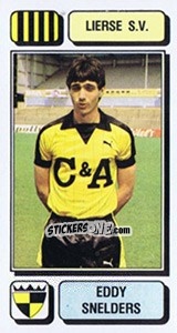 Cromo Eddy Snelders - Football Belgium 1982-1983 n. 177 - Panini