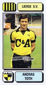 Sticker Andras Toth - Football Belgium 1982-1983 n. 178 - Panini