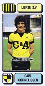 Sticker Carl Cornelissen - Football Belgium 1982-1983 - Panini