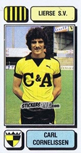 Sticker Carl Cornelissen - Football Belgium 1982-1983 n. 181 - Panini