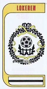 Sticker Armoiries Embleem - Football Belgium 1982-1983 n. 185 - Panini