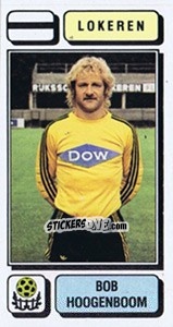 Cromo Bob Hoogenboom - Football Belgium 1982-1983 - Panini