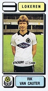 Cromo Rik van Cauter - Football Belgium 1982-1983 - Panini