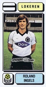 Cromo Roland Ingels - Football Belgium 1982-1983 n. 199 - Panini