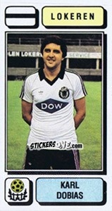 Cromo Karl Dobias - Football Belgium 1982-1983 n. 200 - Panini