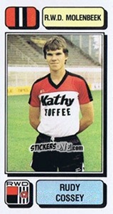 Sticker Rudy Cossey - Football Belgium 1982-1983 - Panini