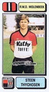 Figurina Steen Thychosen - Football Belgium 1982-1983 n. 215 - Panini