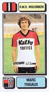 Sticker Marc Trigaux - Football Belgium 1982-1983 - Panini