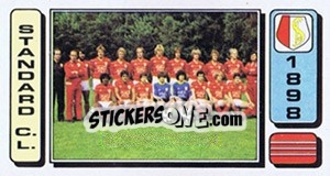 Sticker Equipe/Elftal - Football Belgium 1982-1983 - Panini