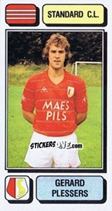 Cromo Gerard Plessers - Football Belgium 1982-1983 n. 246 - Panini