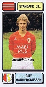 Cromo Guy Vandersmissen - Football Belgium 1982-1983 - Panini