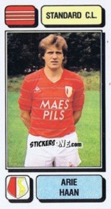Sticker Arie Haan - Football Belgium 1982-1983 - Panini