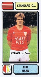 Sticker Arie Haan - Football Belgium 1982-1983 n. 248 - Panini
