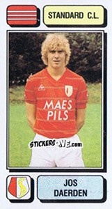 Cromo Jos Daerden - Football Belgium 1982-1983 n. 249 - Panini