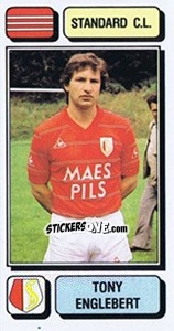 Sticker Tony Englebert - Football Belgium 1982-1983 - Panini