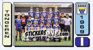 Sticker Equipe/Elftal - Football Belgium 1982-1983 - Panini