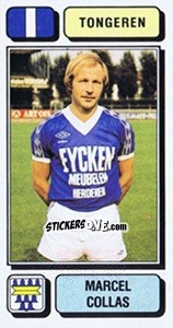 Cromo Marcel Collas - Football Belgium 1982-1983 n. 262 - Panini