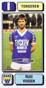 Sticker Rudi Vossen - Football Belgium 1982-1983 - Panini