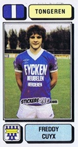 Sticker Freddy Cuyx - Football Belgium 1982-1983 n. 265 - Panini