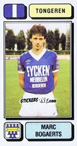 Figurina Marc Bogaerts - Football Belgium 1982-1983 n. 266 - Panini