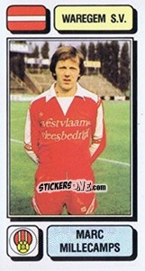 Sticker Marc Millecamps - Football Belgium 1982-1983 n. 283 - Panini