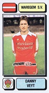 Cromo Danny Veyt - Football Belgium 1982-1983 - Panini