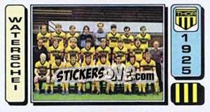 Sticker Equipe/Elftal - Football Belgium 1982-1983 - Panini