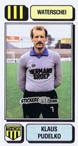 Sticker Klaus Pudelko - Football Belgium 1982-1983 n. 296 - Panini