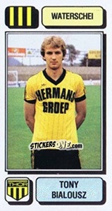 Figurina Tony Bialousz - Football Belgium 1982-1983 n. 297 - Panini