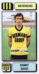 Sticker Danny David - Football Belgium 1982-1983 - Panini