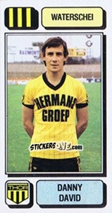 Figurina Danny David - Football Belgium 1982-1983 - Panini