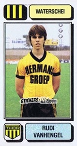 Sticker Rudi Vanhengel - Football Belgium 1982-1983 n. 301 - Panini