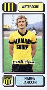 Sticker Pierre Janssen - Football Belgium 1982-1983 - Panini