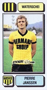Sticker Pierre Janssen - Football Belgium 1982-1983 n. 302 - Panini
