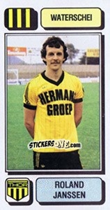 Figurina Roland Janssen - Football Belgium 1982-1983 - Panini