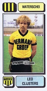 Sticker Leo Clijsters - Football Belgium 1982-1983 - Panini