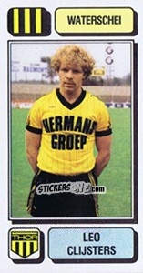 Cromo Leo Clijsters - Football Belgium 1982-1983 n. 304 - Panini