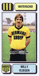Sticker Willy Vliegen - Football Belgium 1982-1983 n. 305 - Panini