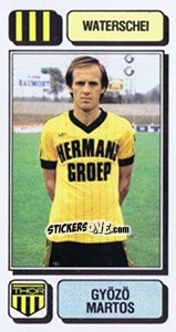 Cromo Gyözö Martos - Football Belgium 1982-1983 - Panini