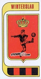 Cromo Armoiries Embleem - Football Belgium 1982-1983 - Panini