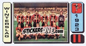 Sticker Equipe/Elftal - Football Belgium 1982-1983 - Panini